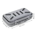 thumbnail image 2 of GAXIRE Caja Gris Para Accesorios De Con Anzuelos Transparente Y De Silicona, 2 of 7