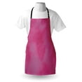 thumbnail image 3 of Hot Pink Apron Mottled Abstract Vibrant Colored Texture Image Vintage Artistic Warm Composition, Unisex Kitchen Bib Apron with Adjustable Neck for Cooking Baking Gardening, Hot Pink, by Ambesonne, 3 of 3