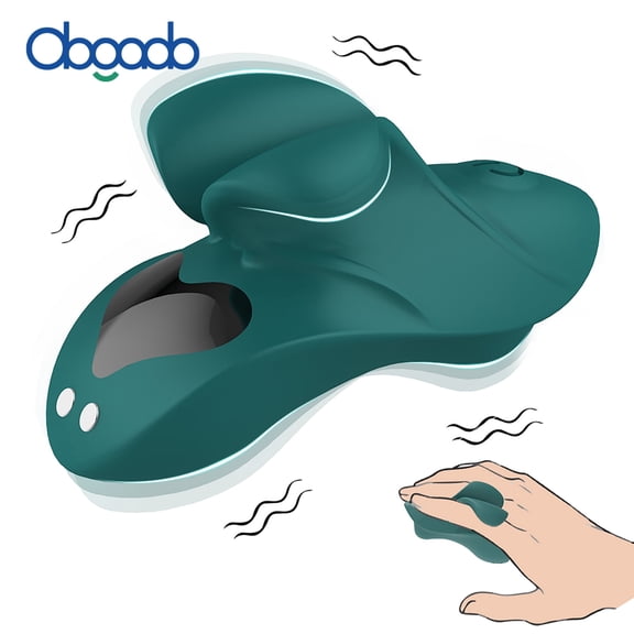 9 Vibrating Modes Finger Vibe Vibrator,Obgado C-Spot G-Spot Vibrator,Adult Toys for Women Female-Green