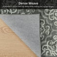 thumbnail image 5 of 2024 New 5x7ft Area Rugs for Living Room/Bedroom, Low Pile Non-Slip Washable Indoor Door Mat, Gray Carpet for Kids Boys Girls Dorm Nursery Home Decor Aesthetic, 5 of 6