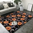 thumbnail image 3 of Area Rugs For Living Room Decor - Sunflowers Soft Anti Slip Throw Washable Rugs 5x7 For Bedroom, Indoor Carpet For Bedroom Living Room 80x58In, 3 of 7