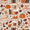 Fall Acorns Pattern, variant on FORMRS Boys Pajama Pants with Pockets Size 6-8Y Kids Lounge Sleep Bottoms, Beige Fall Acorns Pattern