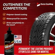 Dura-Coating Technology Tire Dressing Re-Load Kit, Car Tire Shine, High Gloss Protection & Renewal, XXL 16oz