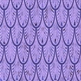 thumbnail image 1 of Ahgly Company Machine Washable Indoor Square Transitional Mauve Purple Area Rugs, 6' Square, 1 of 7