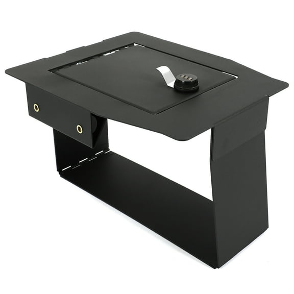 Center Console Gun Safe Storage Vault Box Lock For Ford F-150 2015-20 2018 F150