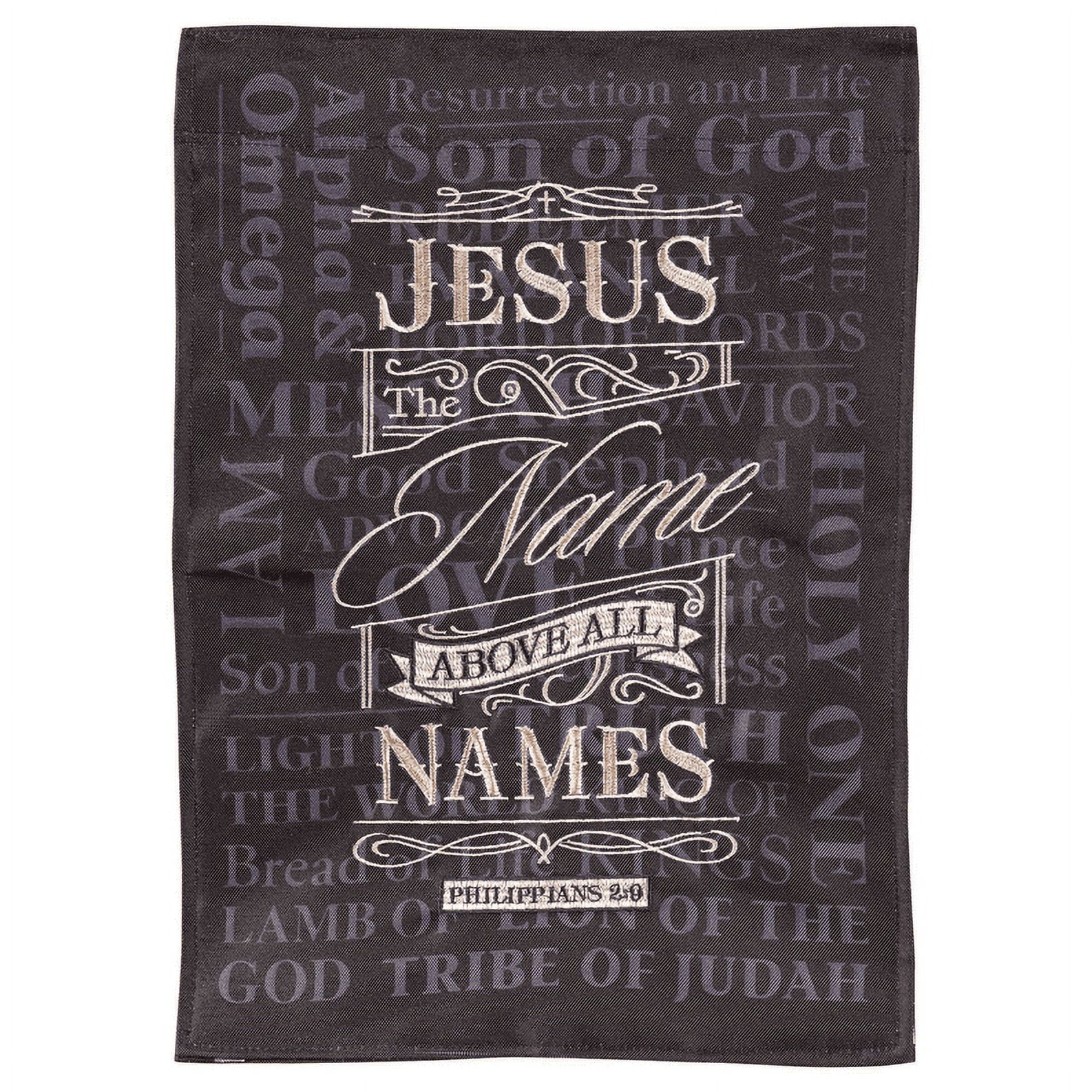 Magnolia Gardens FLAG-2086 13 x 18 in. Names of Jesus Garden Flag