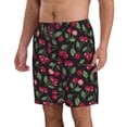 thumbnail image 2 of Fotbe Ripe Red Cherry Trajes de Baño Estampados para Hombre, Shorts de Verano de Secado Rápido, Ropa de Playa, Bañadores-X-Large, 2 of 6