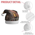 thumbnail image 6 of Cauagu Graffiti Cool Duck for Adult Christmas Hat,1-Pack Xmas Holiday Hat Santa Hat for Women & Men Festive Headwear Accessories Fit for Christmas/New Year/Party, 6 of 6