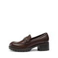 thumbnail image 4 of Mocasines Plataforma Marrones Chunky para Mujer DREAM PAIRS Talla 9, 4 of 8