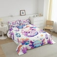 thumbnail image 3 of Erosebridal Cute Axolotl Comforter Set King Size Cartoon Salamander Bedding Set Kawaii Ocean Sealife Comforter Sea Ocean Creature Underwater World Quilt Set, 3 of 7