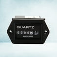 thumbnail image 2 of Milisten 12-36V Waterproof Timer LCD Display Engine Digital Tach Hour Meter for Gasoline Diesel Engine Lawn Mower Motorcycle (DC), 2 of 5