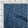 thumbnail image 1 of oneOone Viscose Chiffon Fabric Leaves|Floral & Paisley Block Printed Craft Fabric BTY 42 Inch Wide, 1 of 4