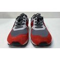thumbnail image 2 of New Balance Men's Red Gray Suede Mesh Sneakers Size 6, 2 of 6