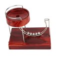 thumbnail image 1 of Creative Perpetual Motion Model Toy - Desk Decor & Educational Science Tool, ABS & Wooden, 150*100*150MM, 1 of 8
