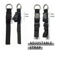 thumbnail image 2 of Portable Adjustable Multifunctional Anti-theft Travel Hanging Outdoor Small Tools Suitcases Belts Luggage Pendant Luggage Straps GRAY, 2 of 8