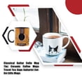 thumbnail image 3 of Yuarrent Taza de café con diseño de guitarra de Hotel, taza de bebida de jugo para dormitorio, tazas de bebida con tema musical de viaje, contenedor de Juegos de servir café y té Yuarrent HA081165-00B, 3 of 6