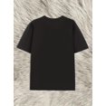 thumbnail image 3 of Women's Easter Egg & Bunny Graphic T-Shirt - Casual Crew Neck, Short Sleeve, Stretchy Polyester Blend, Machine Washable, Spring/Summer Collection, Festive Clothing|Round Neckline Top|Nontransparent M, 3 of 7