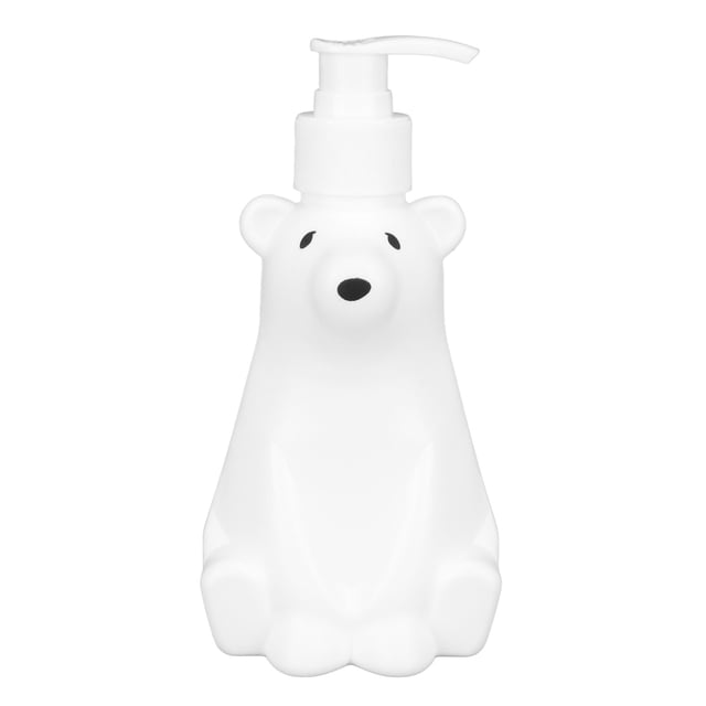 Dispensador de líquido de lavado, dispensador de champú, dispensador de gel de baño White Bear, dispensador de bomba de champú, materiales ecológicos