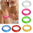 thumbnail image 3 of Crystals Clear Cut Resin Bracelet Portable Party Jewelry Accessory, 3 of 17