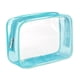 thumbnail image 2 of Neceser impermeable Bolsa de cosméticos transparente Bolsa de cosméticos portátil multipropósito reutilizable para mujeres y hombres Bolsa de embalaje Azul Yinane Bolsas de maquillaje transparentes, 2 of 8