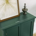 thumbnail image 6 of HLR 31.5'' Large Sideboard Buffet Cabinet with Storage, 2 Doors Modern Credenza Table for Living Room, Green, 6 of 15