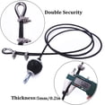 thumbnail image 4 of Gimnasio Ajustable Cable De Gimnasio Cuerda De Alambre Con Hebillas Cable De Ejercicio Portátil Cuerda De Acero Resistente Cable De Fitness Conveniente Para Gimnasio En Casa Eigraketly OD010758-01, 4 of 6