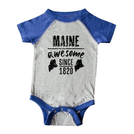 

Inktastic Maine Awesome Since 1820 Gift Baby Boy or Baby Girl Bodysuit