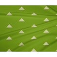 thumbnail image 4 of oneOone Polyester Lycra Green Fabric Triangle Geometric Sewing Craft Projects Fabric Prints By Yard 56 Inch Wide, 4 of 4