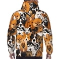 thumbnail image 5 of Bingfone Dogs Different Breeds Men'S Drawstring Hoodie Long Sleeve Pocket Sweatshirts-Medium, 5 of 9