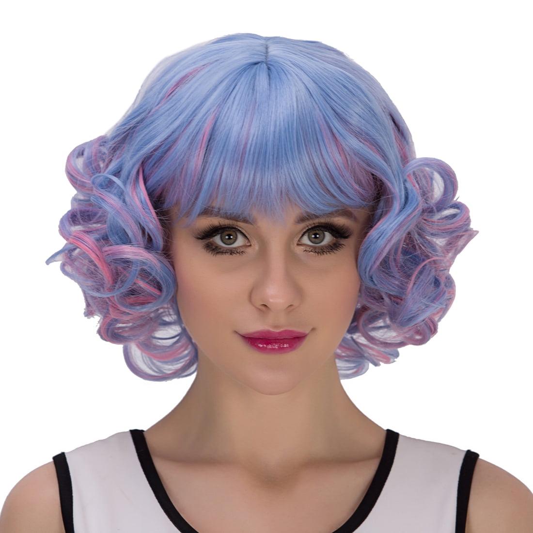 1980s glimmer cosplay wig