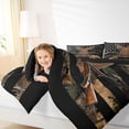 thumbnail image 4 of jejeloiu Wild Military Camo Full Size Comforter Sets,Jungle Deer Hunting Bedding Sets For Kids Reversible 3pcs, 4 of 8