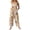 #003#-Camel, variant on Easter Jumpsuits for Women Plus Size Cotton Ribbed Knit Wide Leg One Piece Jumpsuits Loose Fit Trendy Clothes with Pocket Overalls Pink L