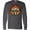 Charcoal Grey, variant on Inktastic Vtx Flaming Motor Long Sleeve T-Shirt