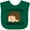 Green, variant on Inktastic I give great hedgehugs with Cute Hedgehog Boys or Girls Baby Bib