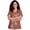 Retro Plum Blossom, variant on Scrubs for Women V Neck Retro Plum Blossom Printed Scrub Tops Medical Nurse Shirt Soft Casual Uniform with Pockets for Doctors Dental-3XL