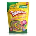 thumbnail image 2 of GUM Crayola Twistables Kids Flossers with Fluoride - Designed for Little Hands, Ages 3+,90 Count, 2 of 7