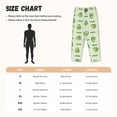 thumbnail image 3 of Balery Green Avocado Pantalones de pijama para mujer, pijamas ultraligeros, pantalones de estar por casa-Medium, 3 of 6