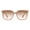 Beige (Brown Pink), variant on Toddlers & Girls Sunglasses Oversized Square Stylish Kids Shades UV400 Tortoise