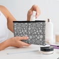 thumbnail image 7 of Cauagu simple white Snowflake for Tyvek Makeup Bag,Reusable Travel Cosmetic Bag Women Organizer Toiletry Bag Birthday,Gifts for Women Girlfriend Mom Teacher 6.5’’*8.9’’, 7 of 7