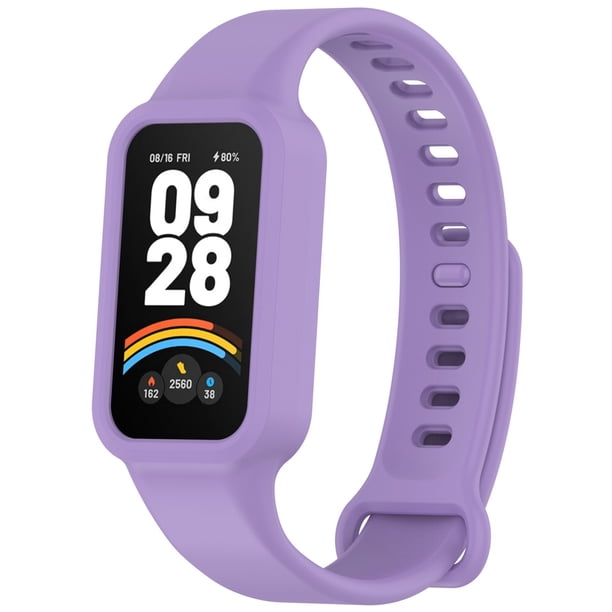 Pulsera deportiva inteligente con correa de silicona integrada Diseño sin costuras para llevar todo el día