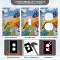 thumbnail image 3 of Yayeee Blank Wall Plate Cover 1-Gang 4.5"x2.7" Home Unused Decorative Outlet, Colorful Landscape, 3 of 7