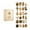 as show, variant on Hanukkah Countdown Box Christmas Advent Calendar, 2D Flat Aircraft Box with 24PC Menorah Themed Blind Box, Jewish Holiday Countdown Calendar with Surprise Gifts