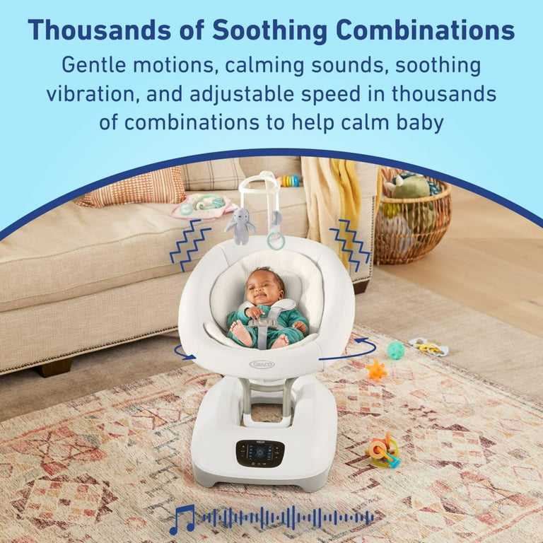 Graco SmartSense Soothing Baby Swing, Rori - Walmart.com