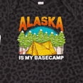thumbnail image 4 of Inktastic Alaska Camping Vacation Boys or Girls Baby Bodysuit, 4 of 5