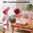 thumbnail image 4 of Yucurem Electric Yarn Ball Winder for Crocheting, Compact Yarn Cake Winder with Strong Tension Stepless Speed, Automatic Crochet Wheel Wool Winder for Knitting Lovers Gifts (Pink), 4 of 8