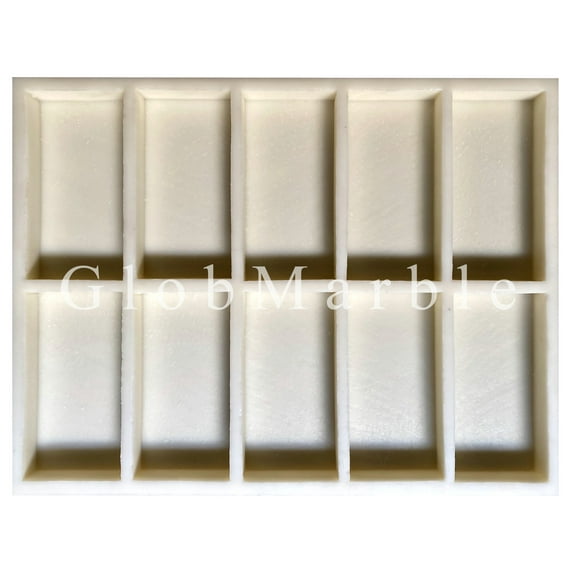 Concrete Stone Mold from GlobMarble. Stepping Stone Mold SS 5501. Corner Mold