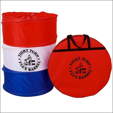 Nfr Barrel Racing - RED WHITE BLUE US FLAG BARREL RACING TIGHT TURN POP UP FLEX FLEXIBLE 3 PIECE SET