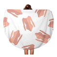 thumbnail image 1 of JSDART 60 Pouces Ronde Plage Serviette Couverture Adorable Ballet Justaucorps en Plat pour la Classe et Créatif Voyage Cercle Serviettes Circulaire Tapis Tapis Plage Jeter, 1 of 2