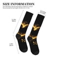 thumbnail image 5 of Bixox Happy New Year 2025 D Print Compression Socks,Compression Socks Women & Men Circulation for Medical,Running,Athletic, 5 of 7
