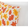thumbnail image 5 of Autumn Decorations Fall Porch Outdoor Throw Pillow Covers Décor Maple Leaves Farmhouse Cushion Cases 18 x 18 Inch Set of 2 for Home Couch Sofa Patio Bench - Vibrant Autumn Leaves, 5 of 6